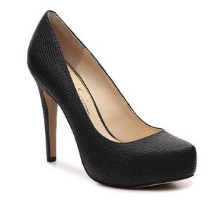 Jessica Simpson Black Platform Pumps -Size 6.5